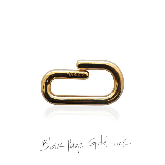 Blank page gold link