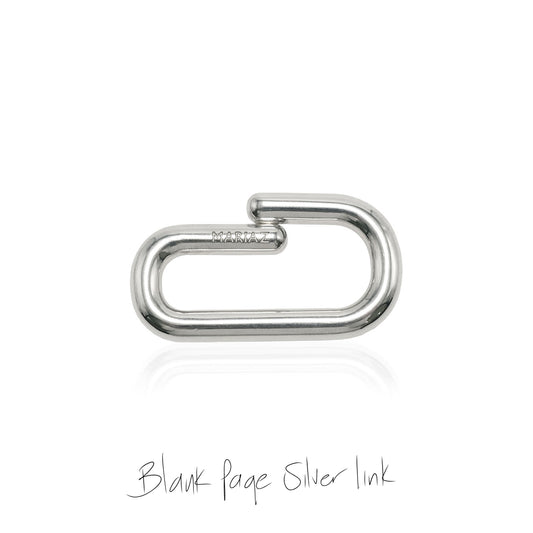 Blank page silver link