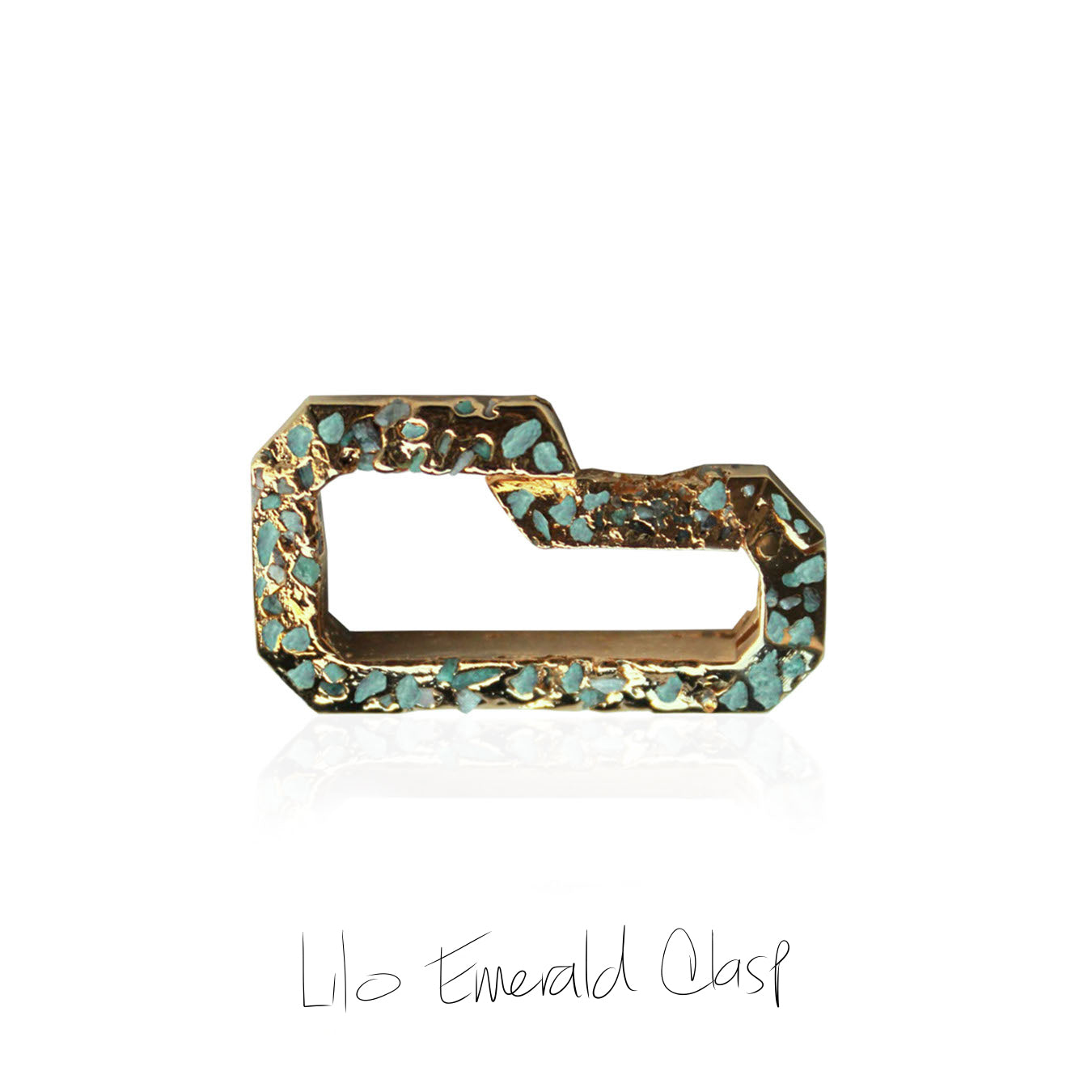 Lilo Emerald Clasp